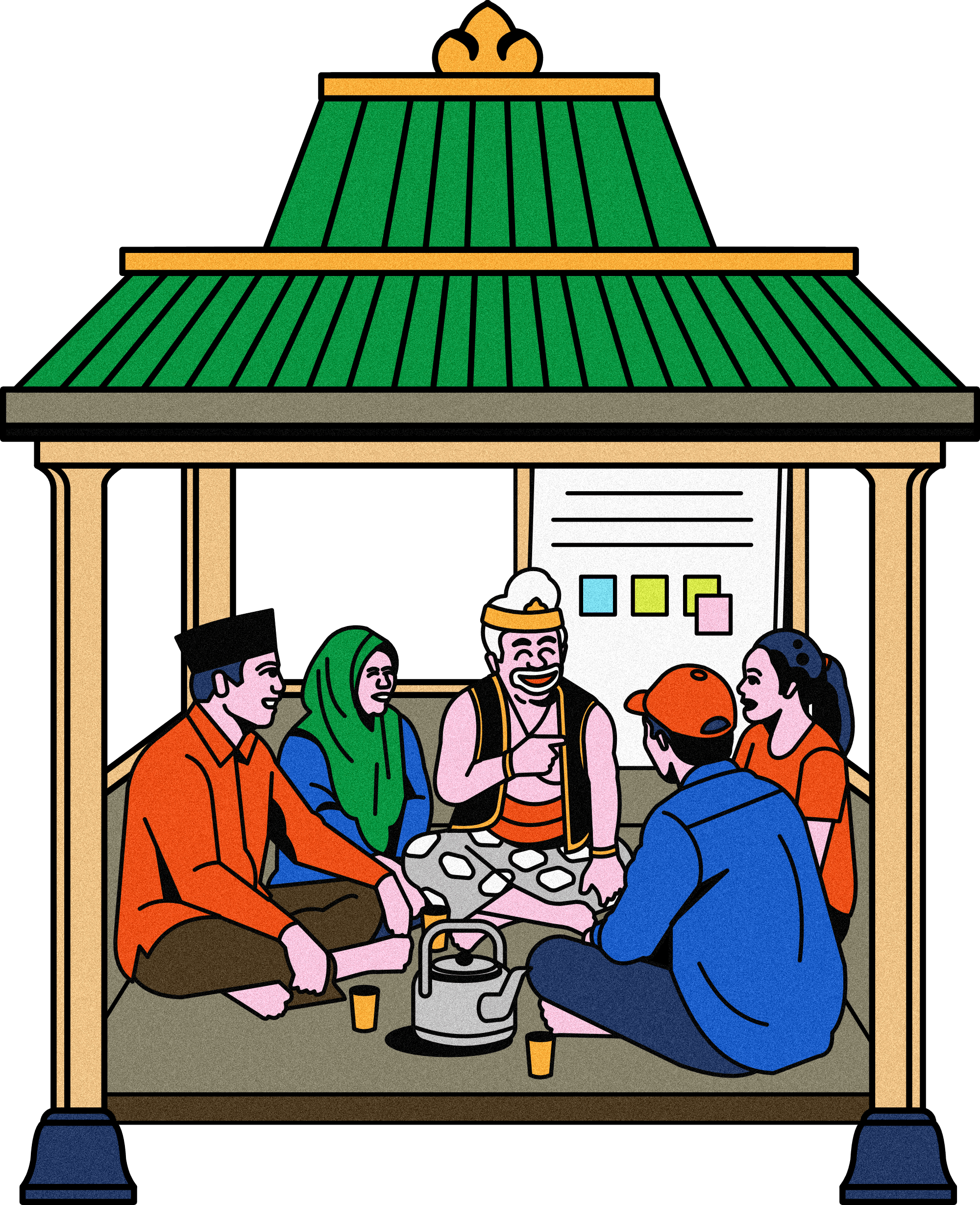 pendopo illustration